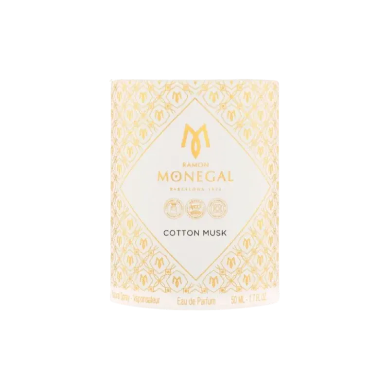 Ramon Monegal Cotton Musk oficiálna vzorka parfumu 2 ml 0,06 fl.o.z. tester parfumu